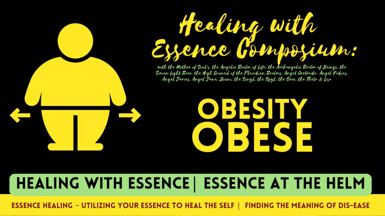 Healing with Essence: Obesity . Obese 