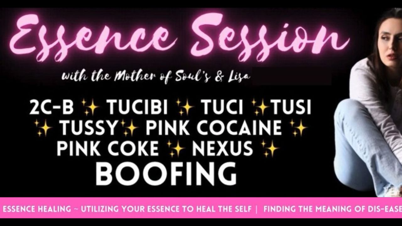 Healing with Essence: 2C-B . Tucibi . Tuci . Tusi . Tussy . Pink Cocaine . Pink Coke . Nexus . Boofing