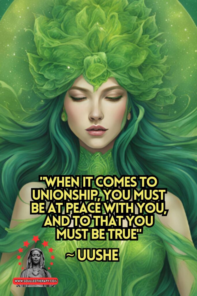 "When it Comes to Unionship, You Must Be At Peace With You, and To That You Must be True" ~ Uushe